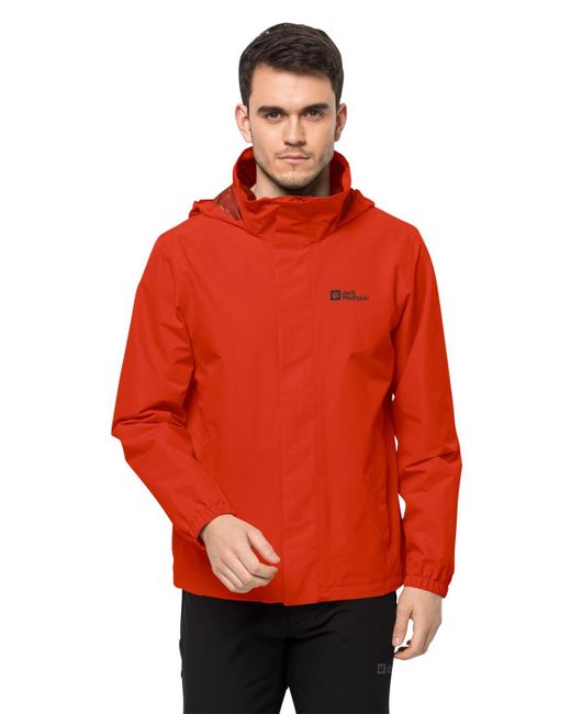 Jack Wolfskin Red Stormy Point 2l Jkt M for men