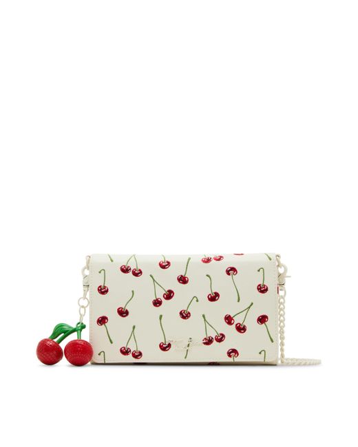 Betsey Johnson XOBOO Kitsch Fall Halloween White Sparkle Glitter...