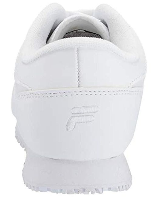 fila viable slip resistant shoes