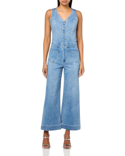PAIGE Blue Kenny Jumpsuit