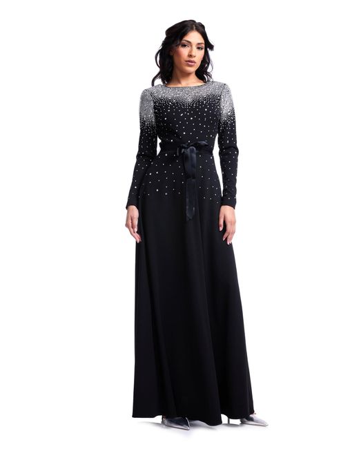 halter maxi dress black Nyx Plunging Halter Maxi Dress main image 0