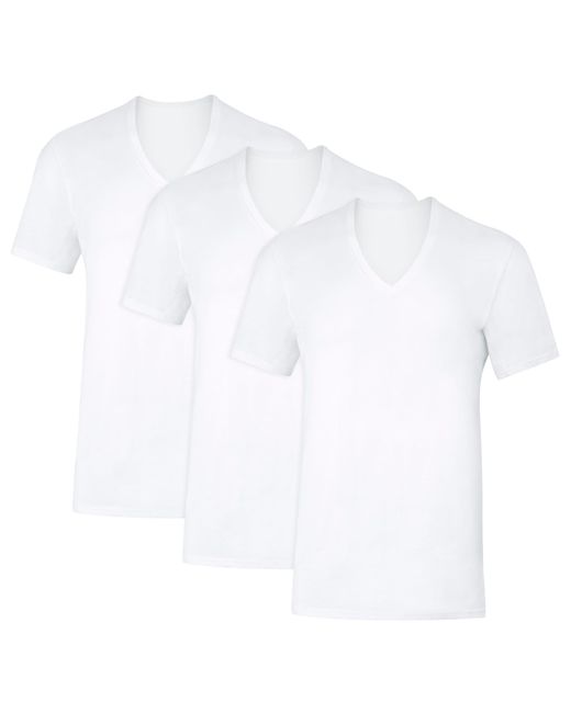 Hanes White Undershirt for men