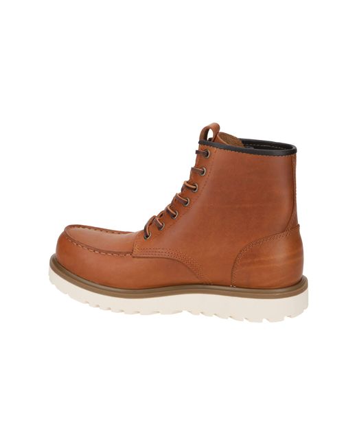 Ecco Staker Boots in Brown for Men | Lyst