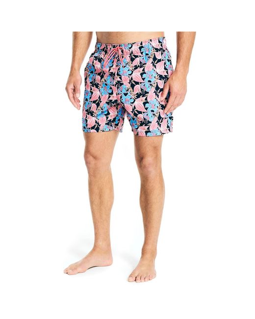 Nautica Blue Standard Sustainably Crafted 6" Swim for men
