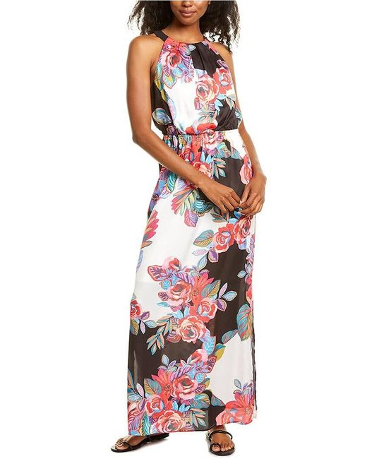 Adrianna Papell Bold Floral Printed 
