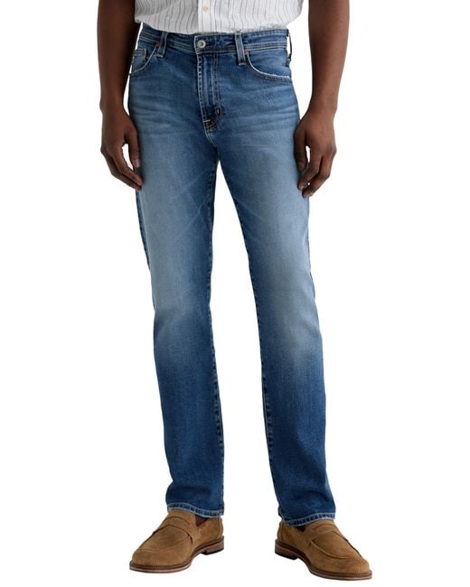 AG Jeans Blue Everett Slim Straight Jean for men