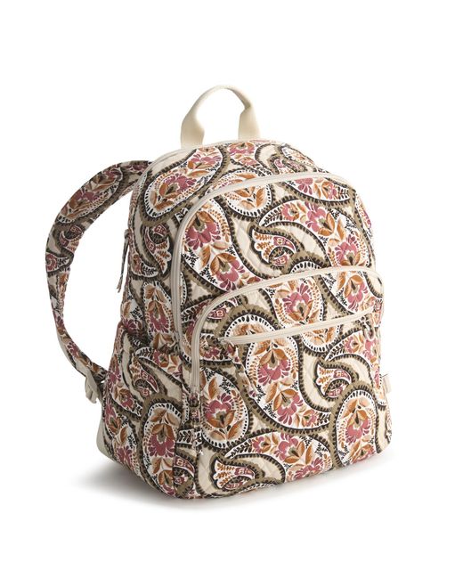 Vera Bradley Multicolor Premium Cotton Bancroft Backpack