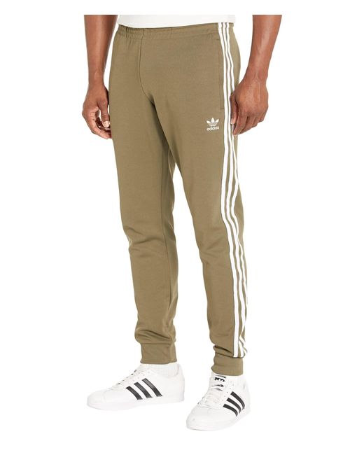 Adidas Originals Natural Superstar Track Pants for men