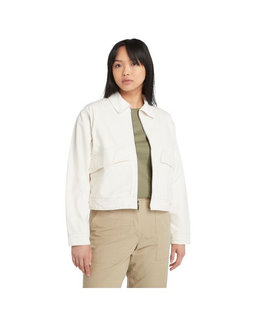 Timberland Natural Strafford Washed Canvas Jacket