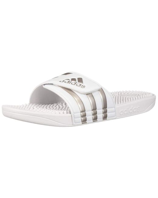adidas adissage white