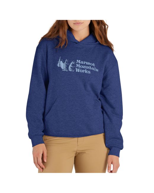 Marmot Blue Mmw Hoody