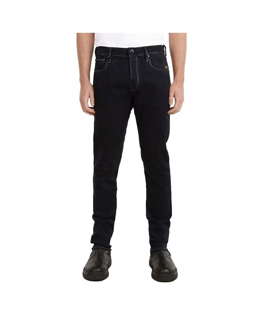 G-Star Men's 3301 Slim Fit Denim Jeans,pitch Black,36w X 34l