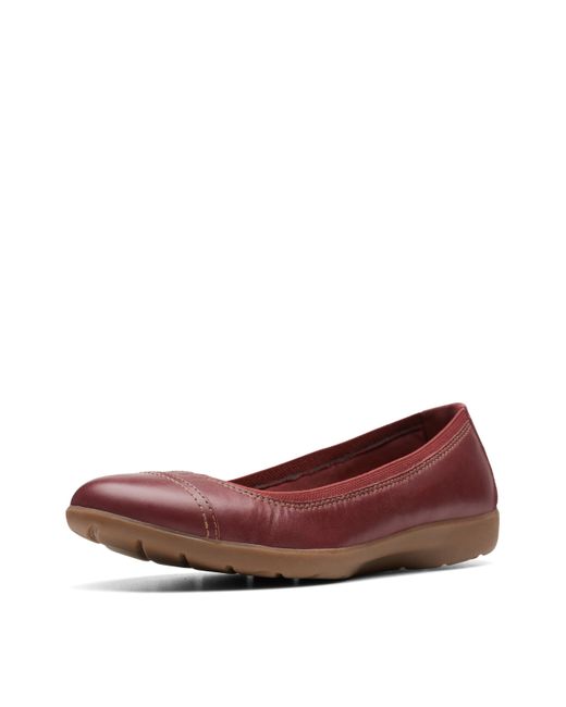 Ballerine da donna Meadow Opal di Clarks in Brown