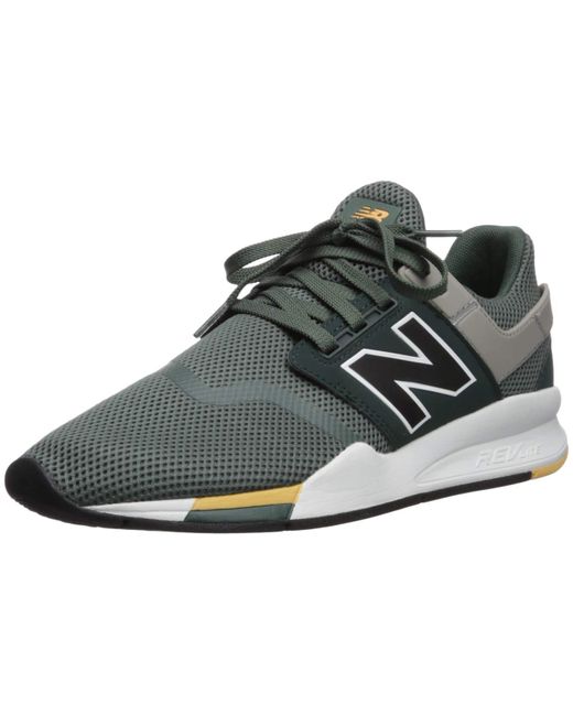 New Balance Synthetic 247 V2 Sneaker in Black for Men - Save 27% | Lyst