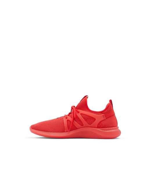 aldo red trainers