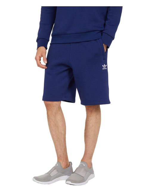 adidas Originals Trefoil Essentials Shorts in Night Sky (Blue) for Men |  Lyst