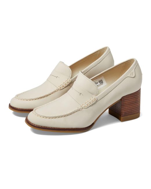 Sperry Top-Sider White Seaport Penny Heel Loafer