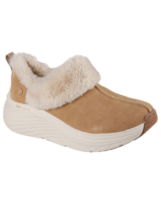Skechers Brown On-The-Go Max Cushioning Elite 2.0-Snowy Summit Slipper