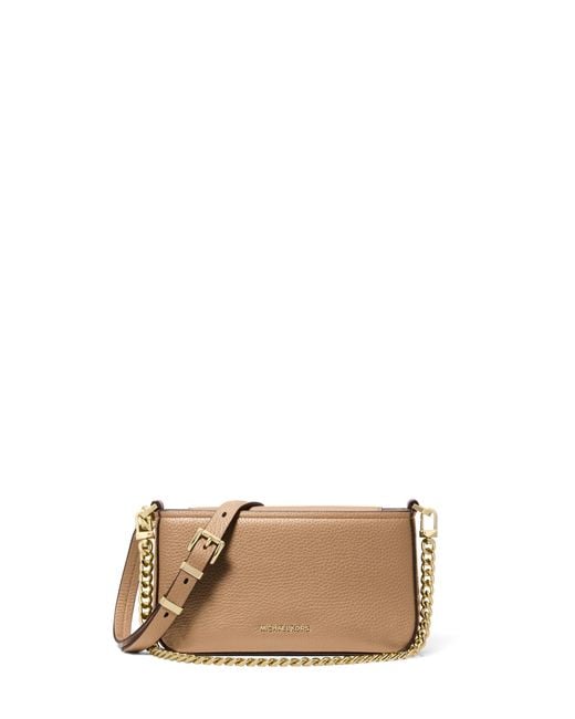 Michael Kors Natural SM CONV XBODY POUCHETTE HUSK One Size