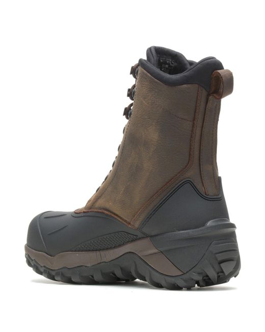 Wolverine Brown Frost Snow Boot for men