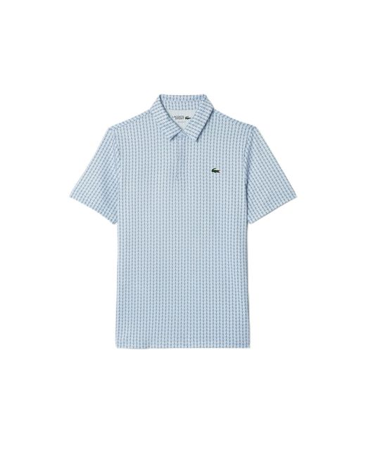 Lacoste Blue Regular Fit Golf Performance Polo Shirt for men