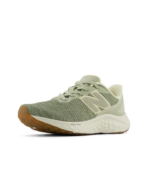 New Balance White Fresh Foam Arishi V4 (Olivine/Dark Olivine) Shoes