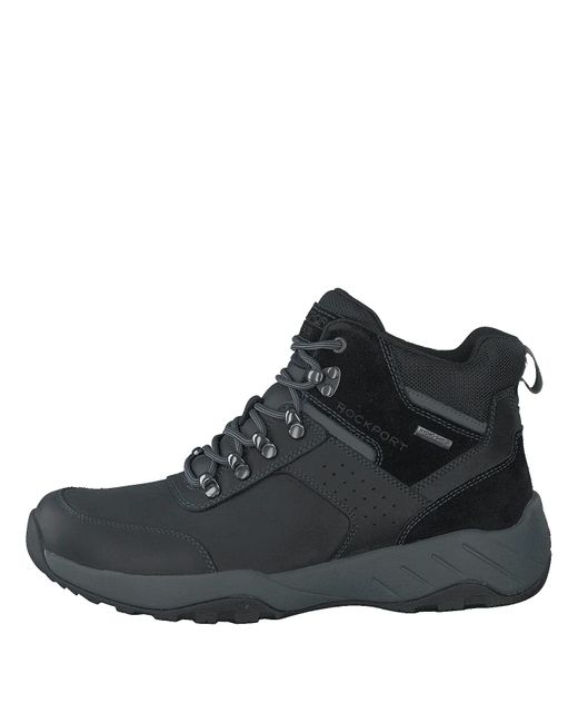 Rockport Mens Xcs Spruce Peak Trekker Boots – Waterproof - Size 7.5 M - Black for men