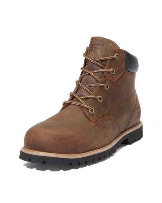 Timberland Gritstone 6 Inch Steel Safety Toe Industrial Work Boot in