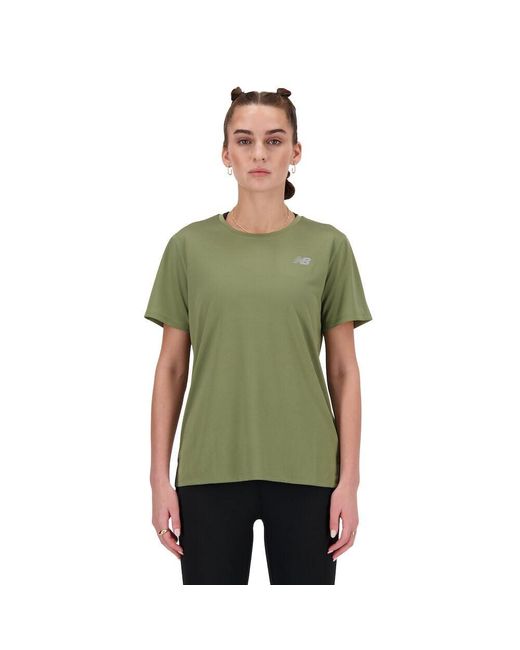 New Balance Green Sport Essentials T-shirt