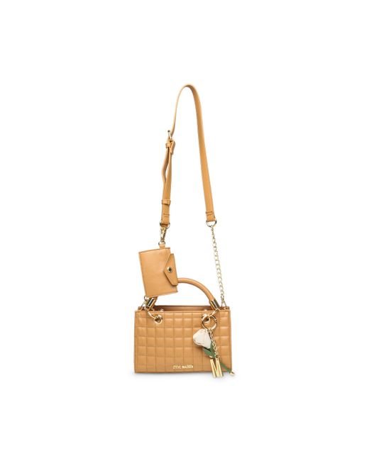 Bcarola3 Quilted Crossbody di Steve Madden in Metallic