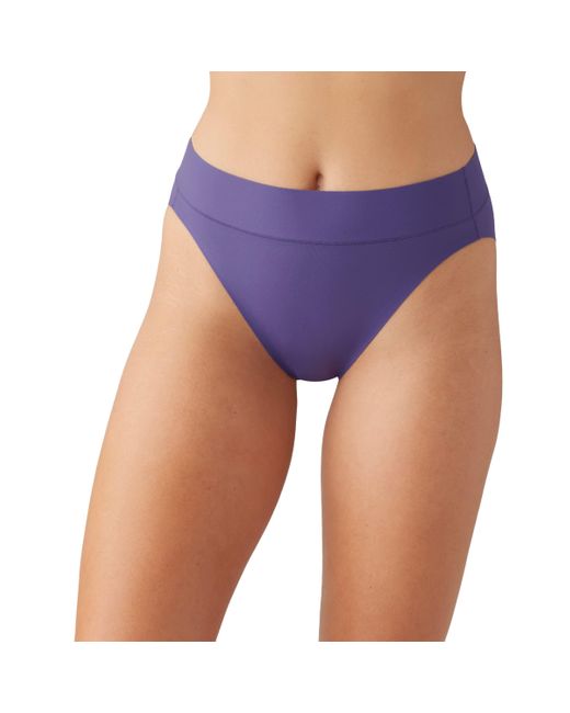 Wacoal Purple At Ease Hi Cut Brief Panty