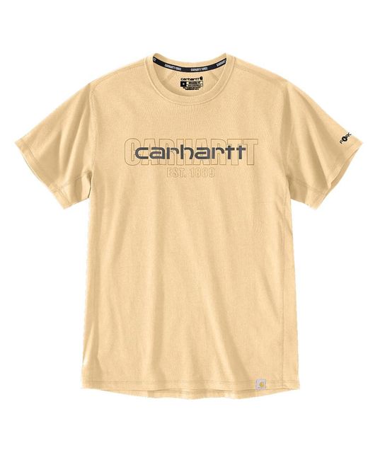 Carhartt Natural Force Relaxed Fit Midweight Short-sleeve Logo Graphic T-shirt for men