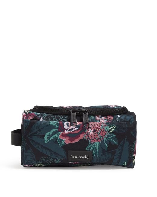 Vera Bradley Recycled Lighten Up Reactive Small Travel Cosmetic Makeup