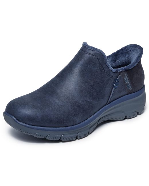 Skechers Blue Easy Going-modern Hour-hands Free Slip-ins Ankle Boot