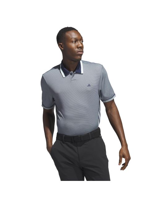 Adidas S Ultimate365 Tour Primeknit Golf Polo Shirt Blue for men