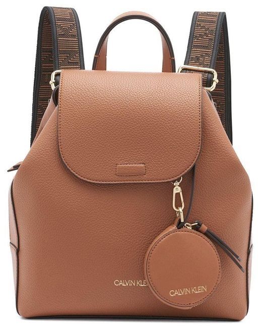 Calvin Klein Backpack Millie Novelty Rucksack in Braun | Lyst DE