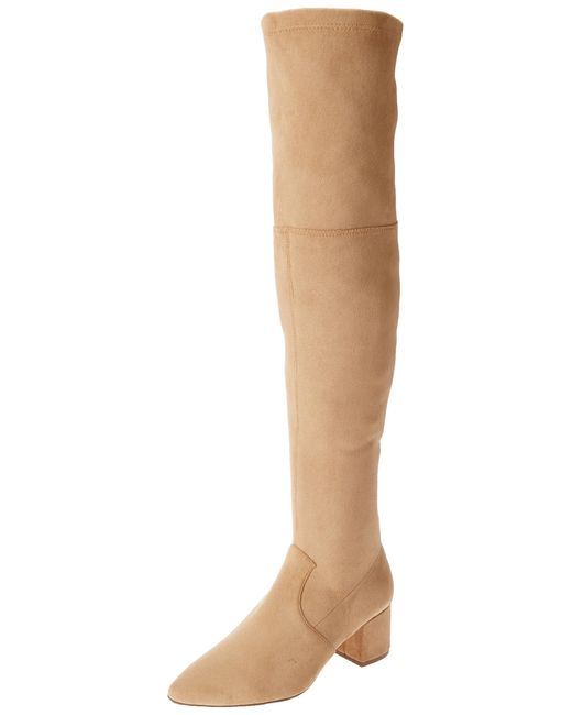 The Drop Black Sean Suede Over-the-knee Boot