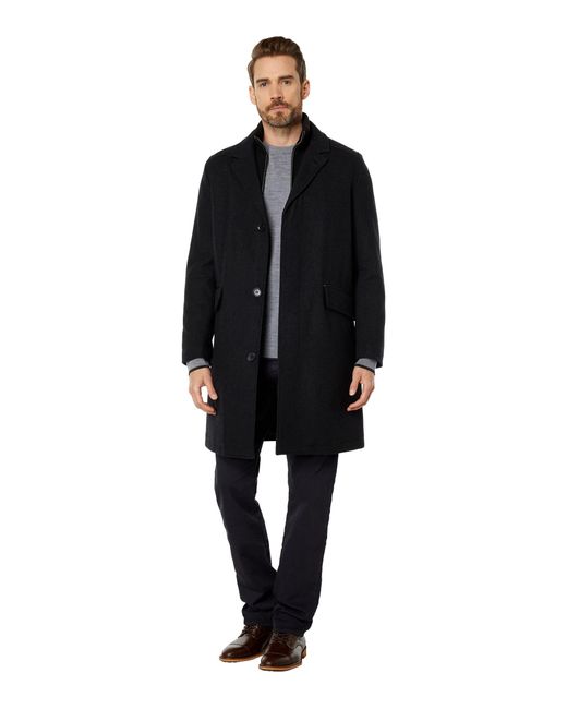 Cole Haan Black Mens Outerwear Coats/jackets,charcoal for men