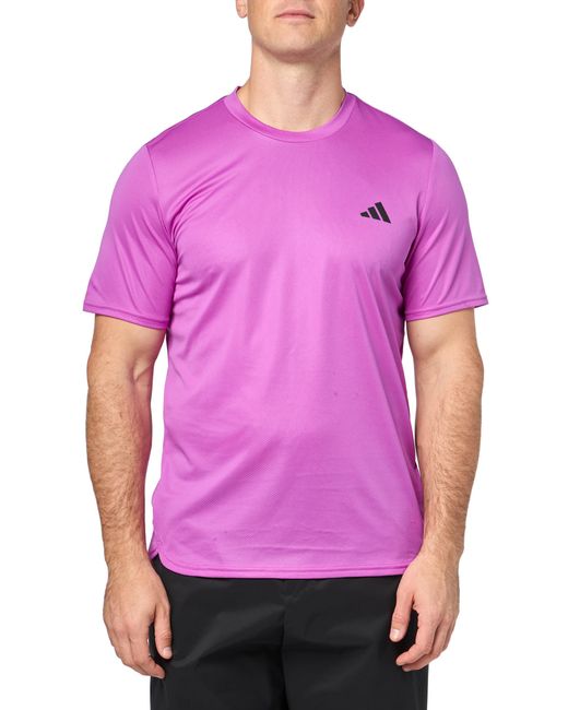 Adidas Purple Designed For Movement T-shirt for men