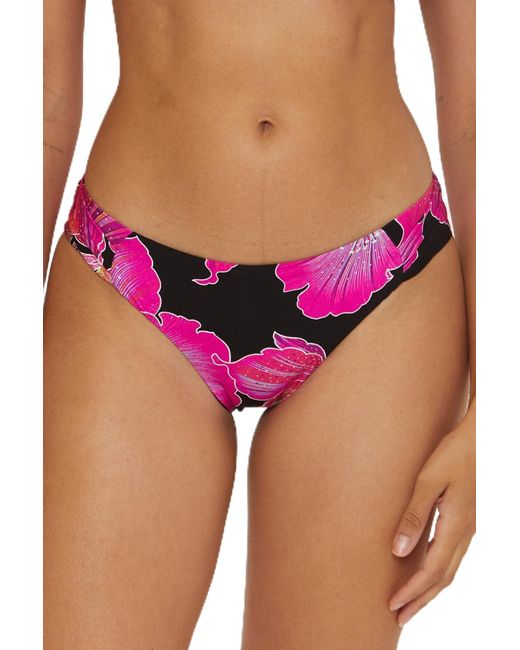 Trina Turk Pink Standard Fleury Shir Hipster Bikini Bottom