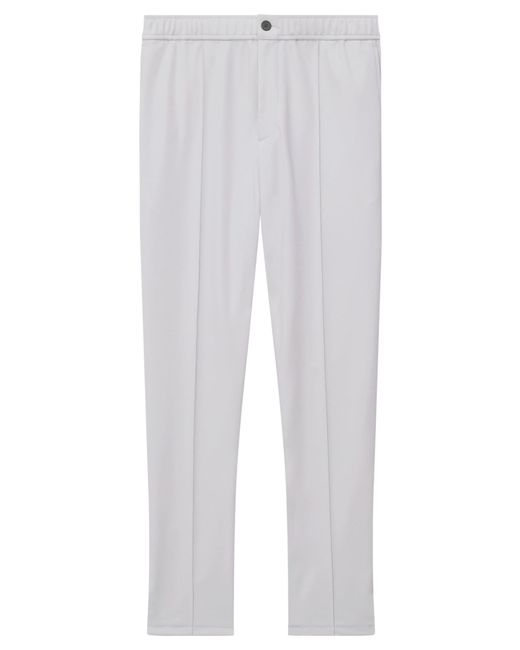 Theory White Curtis Drawstring Pant In Precision Ponte for men
