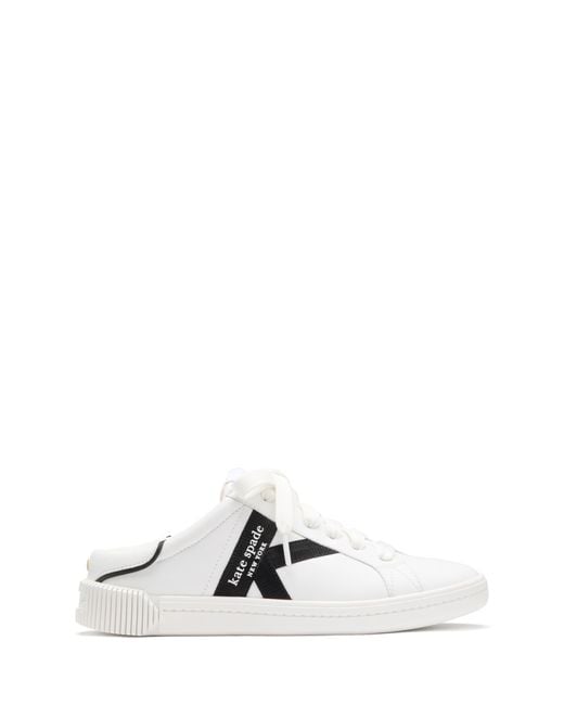 Kate Spade White K As In Kate Sneaker