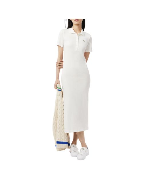 geisha designs dress Black long ribbed cotton dress with back neckline