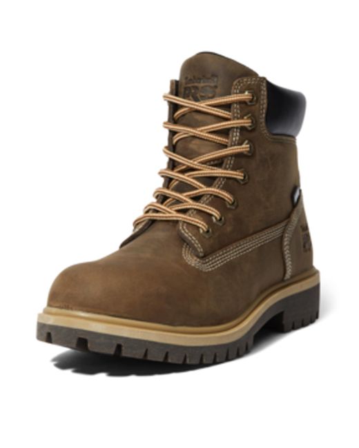 Timberland Brown Direct Attach 6 Inch Steel Safety Toe Insulated Waterproof Outdoors Equipment