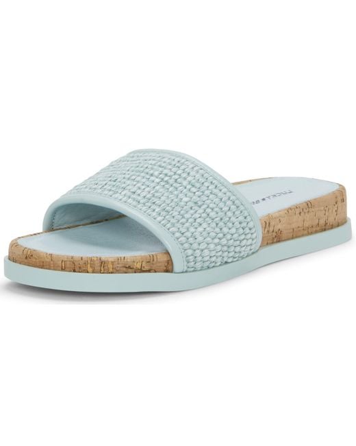 Lucky Brand Black Dylina Flat Sandal