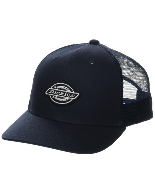 Dickies Low Pro Logo Trucker Hat Blue for men