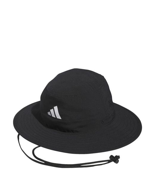 adidas Golf Standard S Wide Brim Hat in Black Lyst