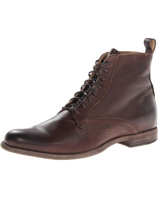 frye phillip lace up boot