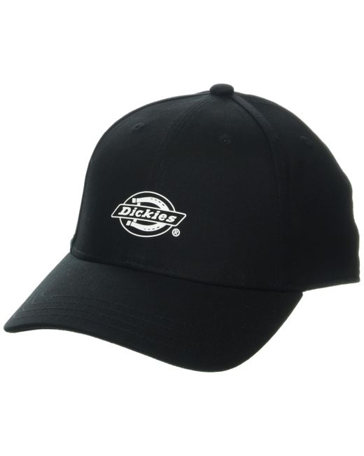 Dickies Low Pro Logo Print Cap Black for men
