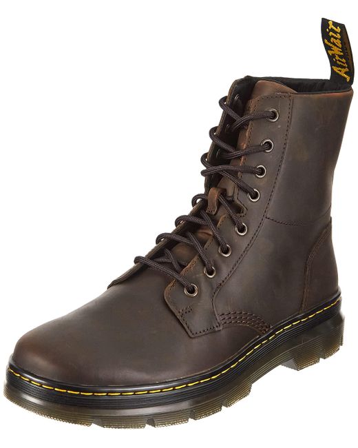 Dr. Martens Black Unisex Adult Lace Fashion Boot